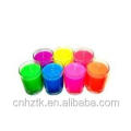 Fluorescent pigment color powder for ink, plastic, rubber,textiles